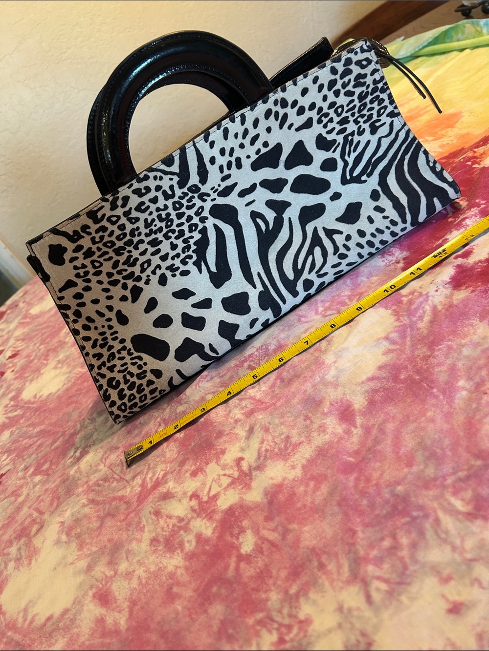 House of Harlow zebra print purse